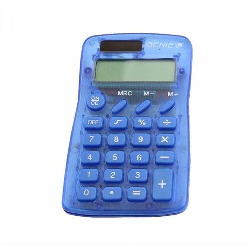 Olympia kalkulator genie 825 džepni, plavi Slike
