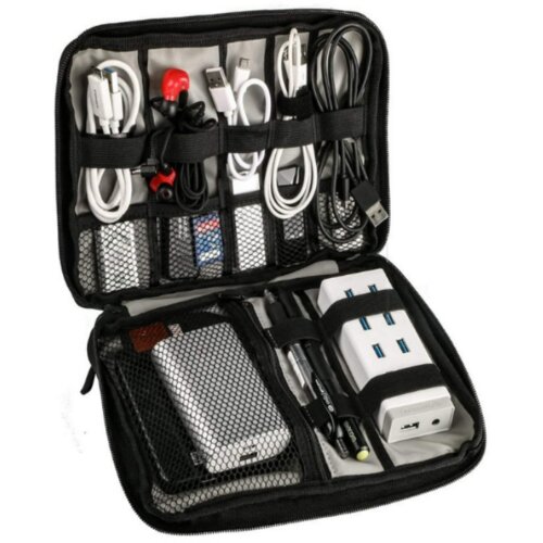 INF nadgrajena torba za shranjevanje prenosne digitalne opreme black, (21327098) Slike