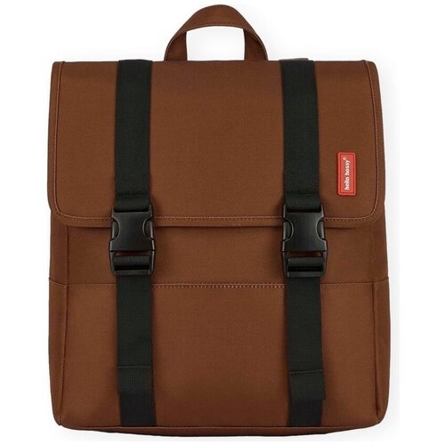 Hello Hossy Mini Tawny Backpack - Brown Crna Slike