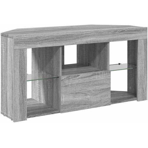 Kotni LED TV ormar 100 x 40 x 50 cm Siva Sonoma Slike