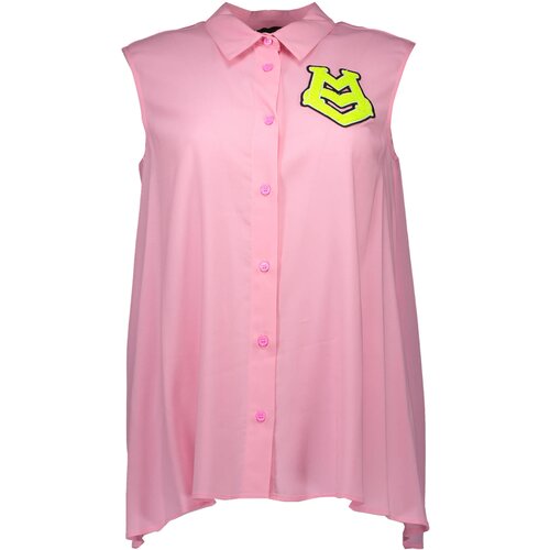 Love Moschino SLEEVELESS SHIRT WOMEN PINK Slike