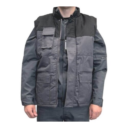 MONSUN Prsluk klasik m415 sivo-crni vel.xxl ( 60752 ) Cene