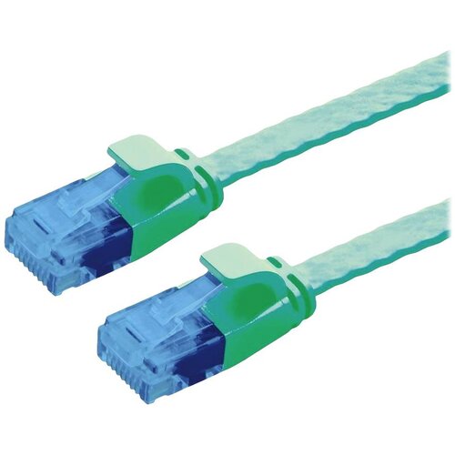 Value 21992045 RJ45 omrežni kabel\, Patch kabel CAT 6a U/UTP 5.00 m zelena 1 kos, (20630632) Cene