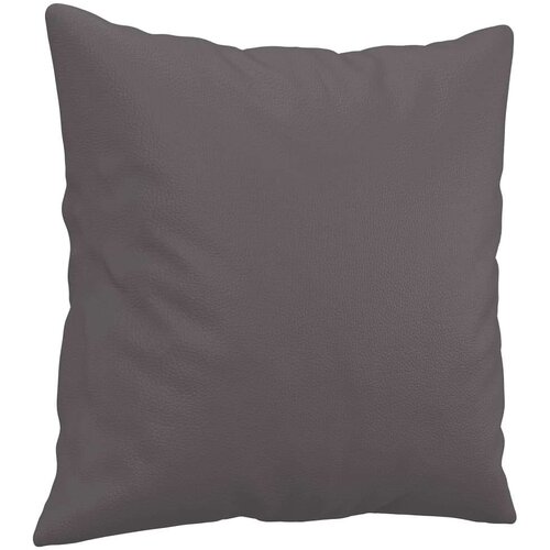  2-dijelni set sofa s jastucima sivi od umjetne kože Slike