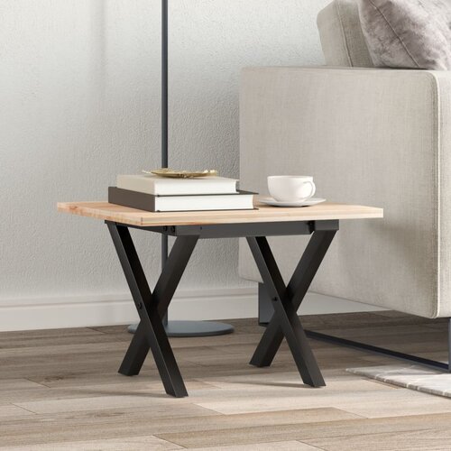 VidaXL Noge za stolić za kavu s X-oblikom 30x30x33 cm lijevano željezo Slike