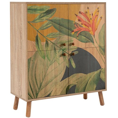 Kalune Design komoda Multil&amp;uuml;x saka 95x111x36cm &amp;scaron;arena Slike