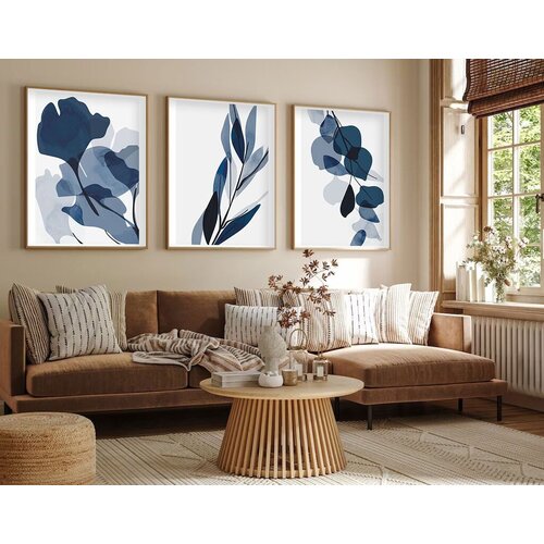 Wallity Uramljena slika Huhu207, 30x40 cm , 3 dijela Cene