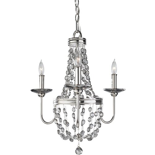 Elstead Lighting Elstead Lestenec 3, svetli polirani nikelj, E14, (22099654) Cene