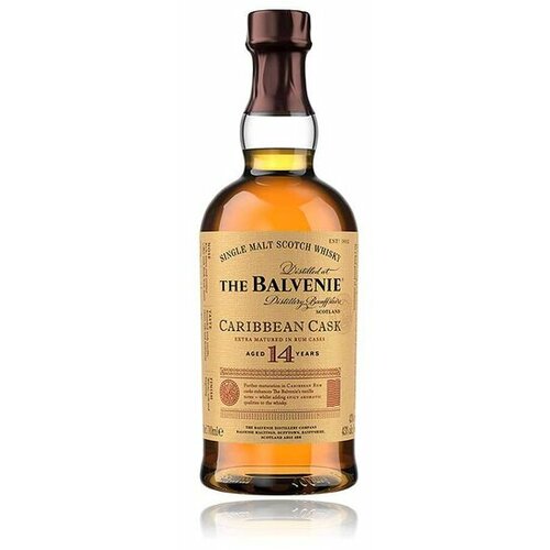 Balvenie 14 YO Caribbean Cask 43% 0.7l viski Slike