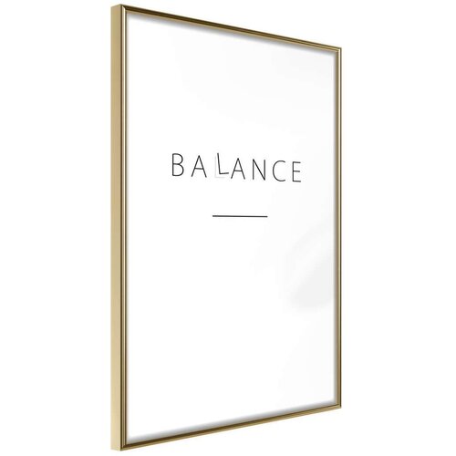  Poster - Seek a Balance 30x45 Slike