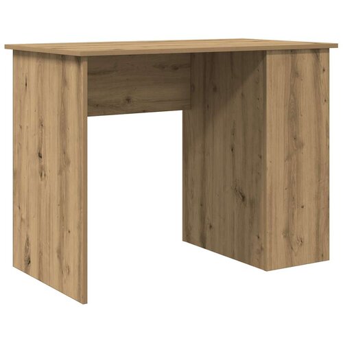 vidaXL Stol Artisan hrast 100x55x75 cm konstruirano drvo - Hrast artisan Cene