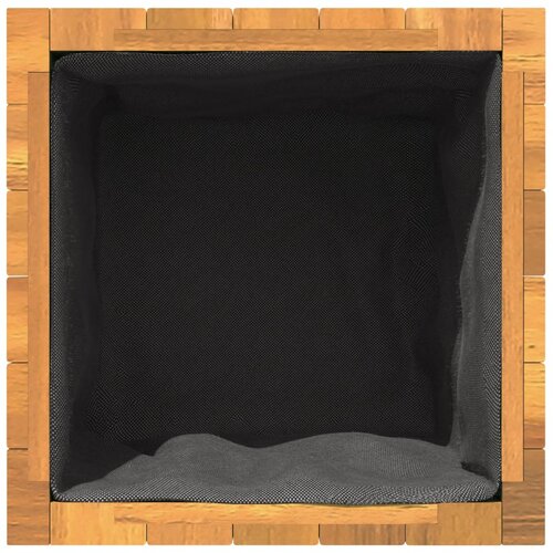  Vrtna sadilica 45 x 45 x 90 cm od masivnog bagremovog drva Slike