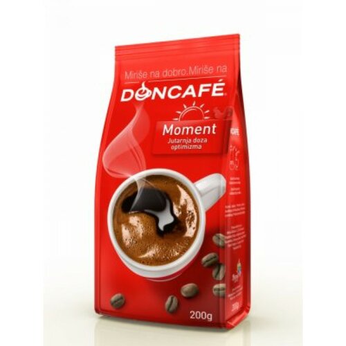 Doncafe moment kafa mlevena 200g kesa Cene
