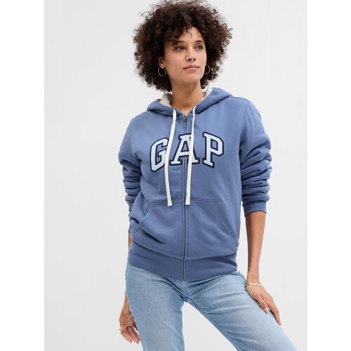 GAP Sherpa Logo Sweatshirt - Women Cene