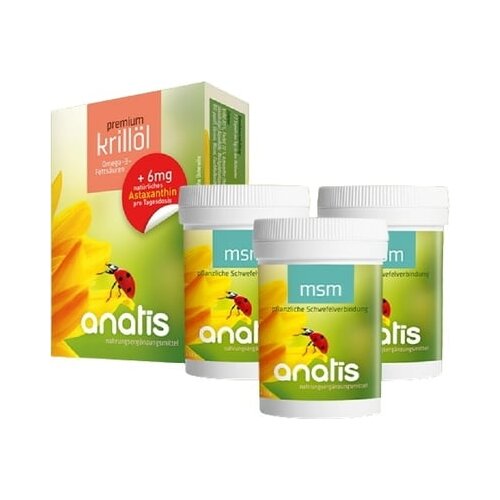 anatis Naturprodukte Kura z MSM in krilovim oljem Cene