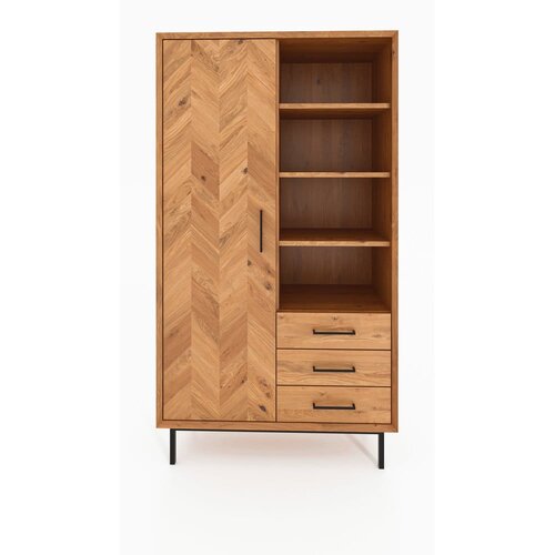 The Beds Ormar od hrastovine u prirodnoj boji 97x176 cm Abies - Cijene