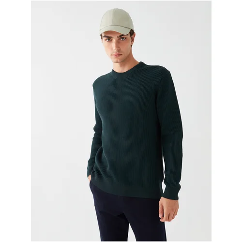 LC Waikiki Crew Neck Long Sleeved Men's Knitwear Sweater