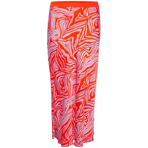 Culture Suknja 'Vilma' lila / narančasta