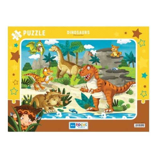  Puzzle 72 pcs dinosaurs bf251 ( 108/22510 ) Cene