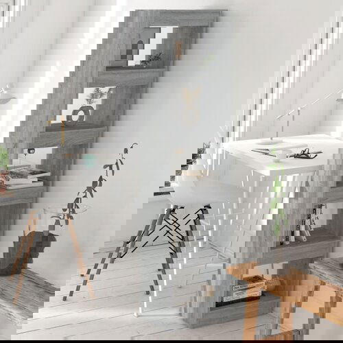 vidaXL Ormarić za knjige / pregrada boja hrasta sonome 40x30x166 cm Cijene
