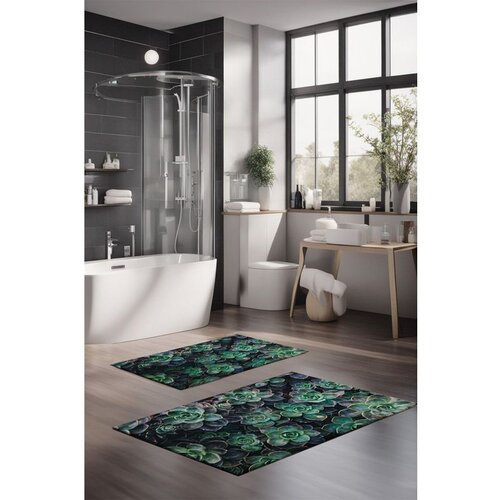  CT-5308 multicolor bathmat set (2 pieces) Cene