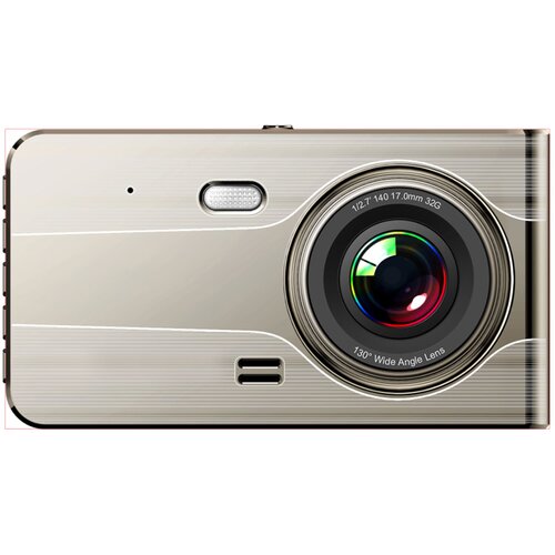 HURTEL Full HD G-sensor LCD avtomobilski videorekorder s kamero za vzvratno vožnjo, bež barve, (22007702) Cene