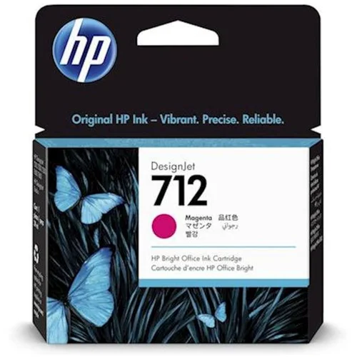 Tinta HP magenta 712