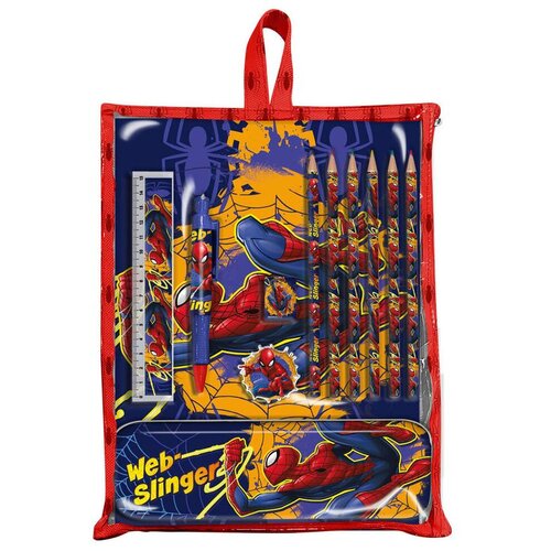 Spiderman Marvel stationery set in bag Cene