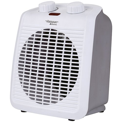 VOLTOMAT HEATING ventilatorska grijalica (2.000 w, bijelo-antracit, 19,5 x 14,9 x 23 cm) + bauhaus jamstvo 5 godina na uređaje na električni ili motorni pogon Cijene