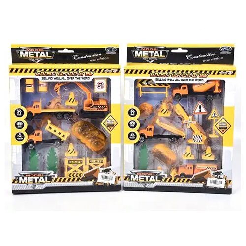 Magic Toys Gradbeni igralni komplet v dveh različicah z vozili in dodatki Cene