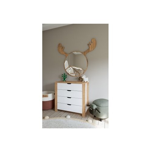 Hanah home komoda nisan 1600 026 white walnut Cene