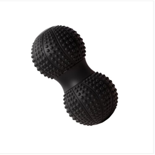INF Miofascialna masažna žogica v obliki ara&scaron;ida - TPE za globoko masažo hrbta, zadnjice, nog in podplata, joga in regeneracija, črna (20 cm x 11 cm, (5000314111) Cene