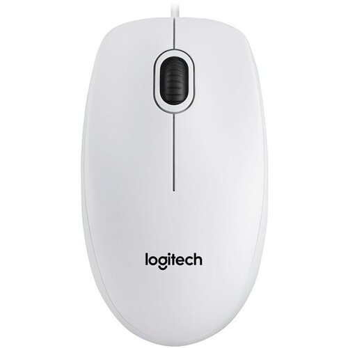 Logitech B100 Corded Mouse - WHITE - USB - B2B Cijene