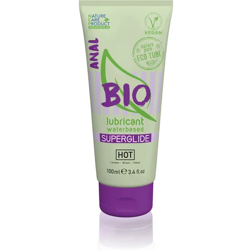 HOT Bio Superglide Anal Water-based Lubricant - 100 ml