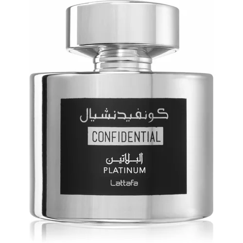 Lattafa Confidential Platinum parfemska voda uniseks 100 ml