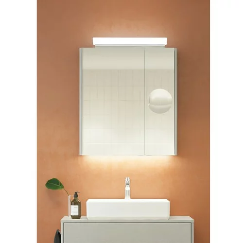 Tboss toaletna omarica z ogledalom CUT 75 cm bela