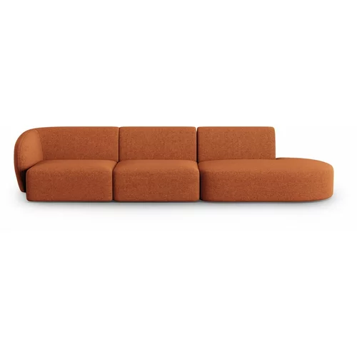 Micadoni Home Narančasta sofa 302 cm Shane –