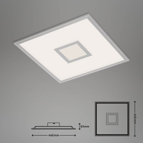 BRILO LED RGB prigu&amp;scaron;iva plafonska svetiljka CENTRO LED/24W/230V Wi-Fi Tuya + daljinski upravljač Slike