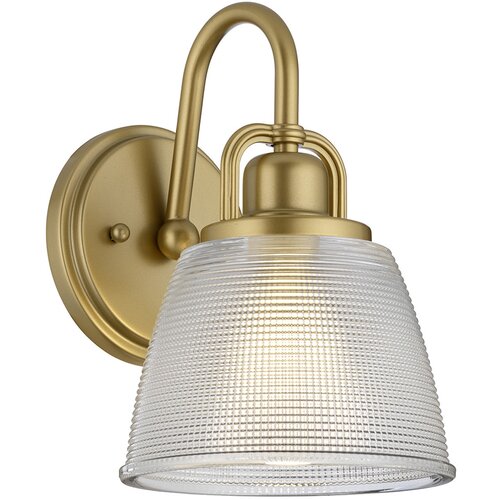 Elstead Lighting Elstead Dublin Stenska svetilka z 1 lučjo, barvana naravna medenina, IP44, G9, (22099310) Cene