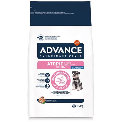 Advance veterinarska dieta za pse Atopic Mini - postrv 1,5 kg Cene