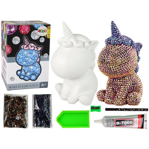 Creative Unicorn Kit DIY Diamonds Crystals Brown Slike