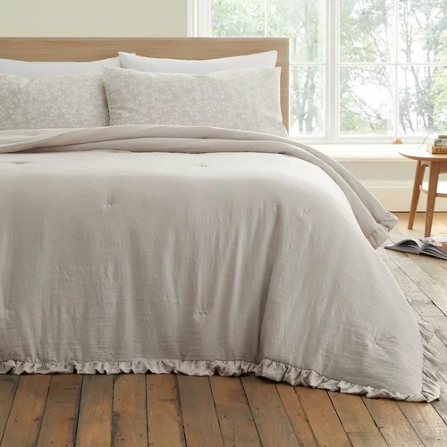 Bianca Bež prekrivač za bračni krevet 220x230 cm –