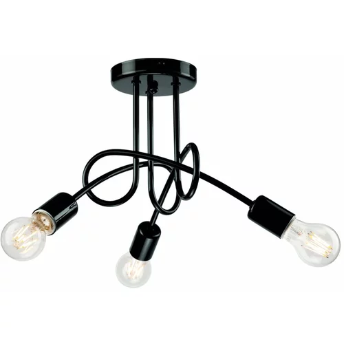 LAMKUR crna viseća svjetiljka za 3 žarulje Camilla
