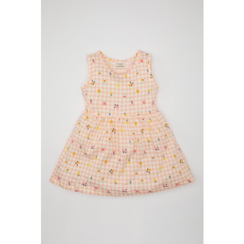 Defacto Baby Girl Printed Sleeveless Dress Slike