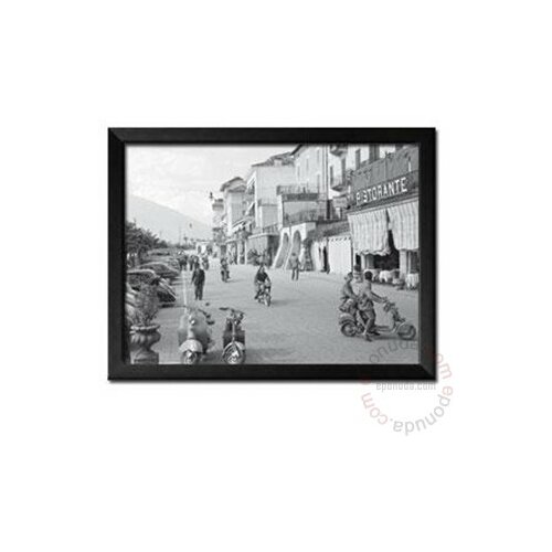 Deltalinea crno bela slika Bella Italia 60 x 80 cm Slike