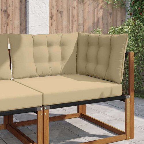  Zunanja blazina za kavč 3 pcs Bež Poliester, (5000202615) Cene