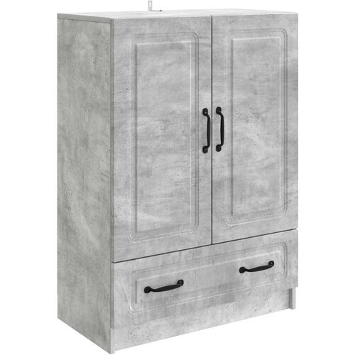  Kreveta Betonska siva 66 x 34 5 x 92 cm Konstruirano drvo Cene