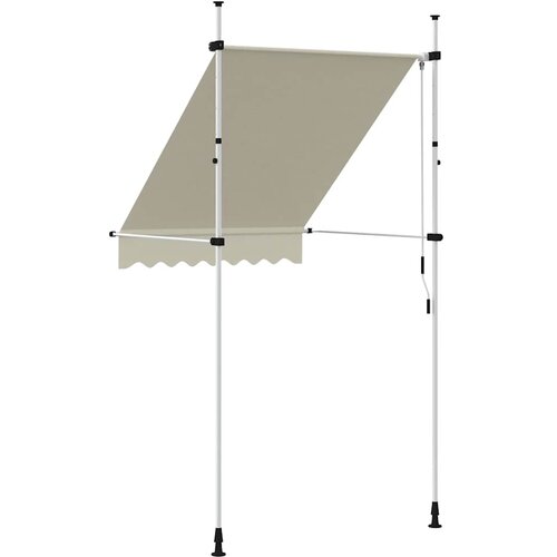 Tenda na ručno uvlačenje 150 cm krem Slike