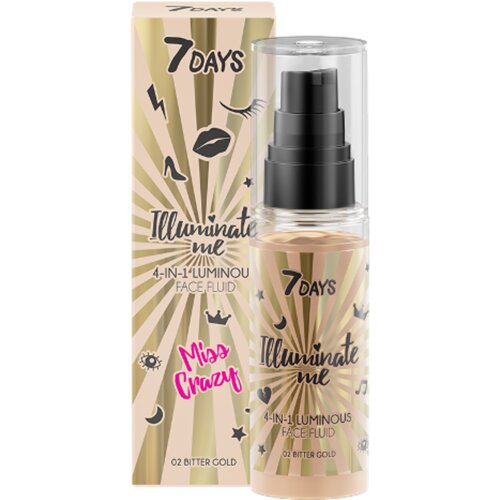  7DAYS - ILLUMINATE ME Luminous tečna krema 4u1 50ml, Miss Crazy Cene