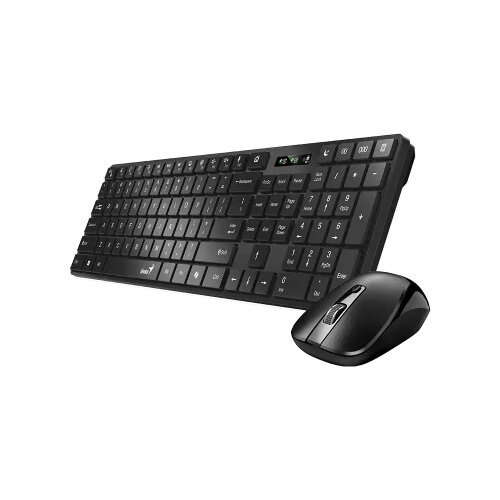 Genius Bežična tastatura + mi&amp;scaron; SlimStar 8250 US crna Slike